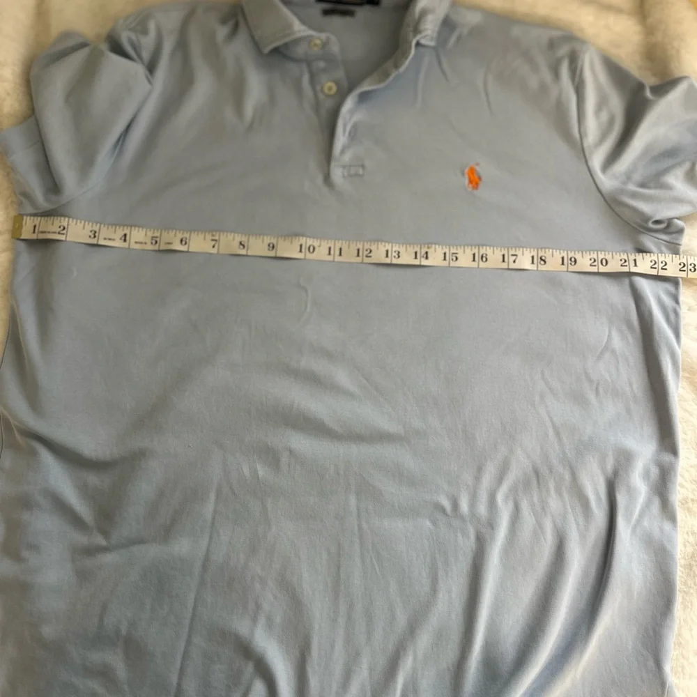 Ralph Lauren Men's Sky Blue Polo Shirt #summer